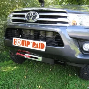 Offre Du Jour PLATINE DE TREUIL INTEGRÉE A LA CALANDRE ET TREUIL WARN VR EVO 10S POUR TOYOTA HILUX REVO 2016+