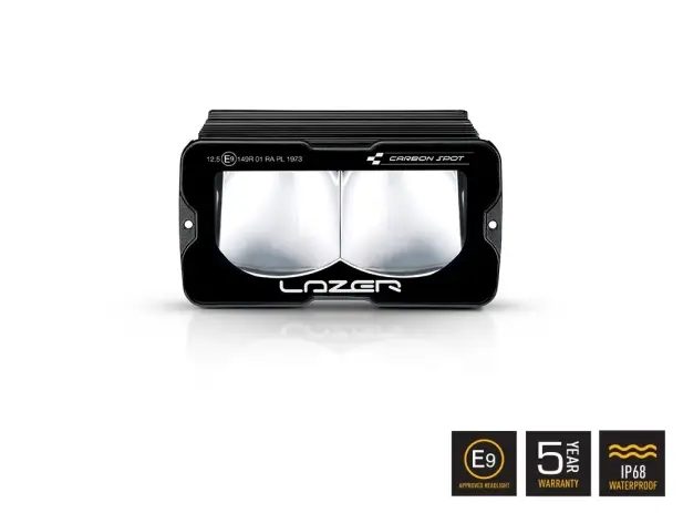 Expédié Aujourd’hui PHARE LED LAZER CARBON-2 DRIVE GEN3 AVEC FAISCEAU ANTIBROUILLARD JAUNE
