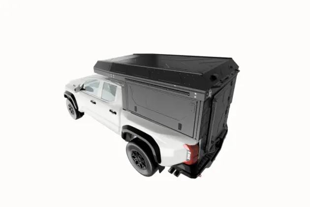ALU CAB MODCAP FAMILY SANS FENETRES POUR TOYOTA TACOMA DE 2024+ BENNE COURTE Dernier Modèle