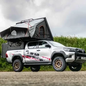 Commander Maintenant ALU CAB MODCAP FAMILY AVEC FENETRES POUR TOYOTA TACOMA 2024+ BENNE COURTE
