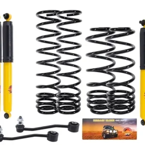 Petit Prix KIT DE SUSPENSION TERRAIN TAMER REHAUSSE +40/50MM POUR JEEP WRANGLER JL