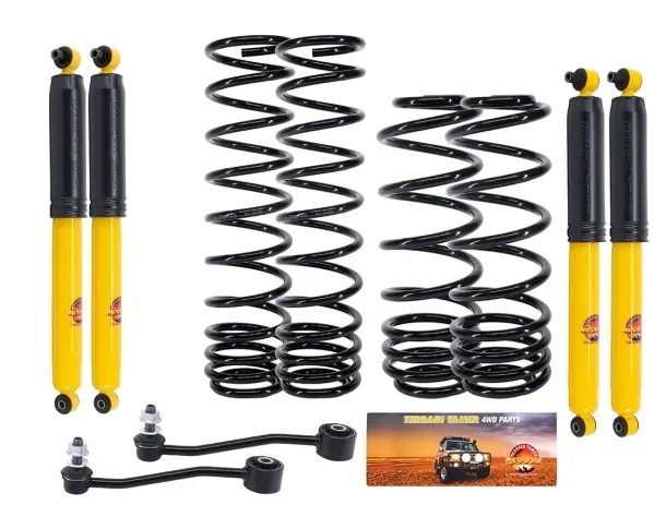 Petit Prix KIT DE SUSPENSION TERRAIN TAMER REHAUSSE +40/50MM POUR JEEP WRANGLER JL