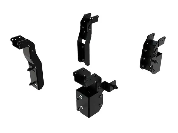 RAM 1500 (5TH GEN) 4 DOOR CREW CAB 5.5' PRO BED MOUNTINGS BRACKETS Top Vente