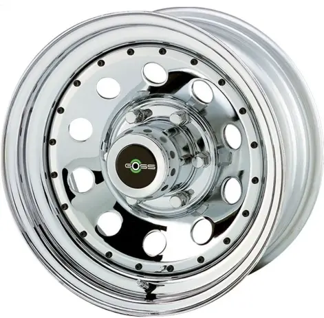 JANTE ACIER GOSS MODULAR CHROME 7 X 15 ENTRAXE 6 X 139.7 DEPORT -6 Populaire