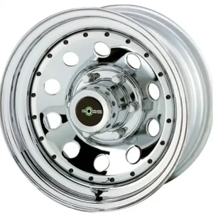 JANTE ACIER GOSS MODULAR CHROME 7 X 16 ENTRAXE 6 X 139.7 DEPORT 0 Prix Réduit