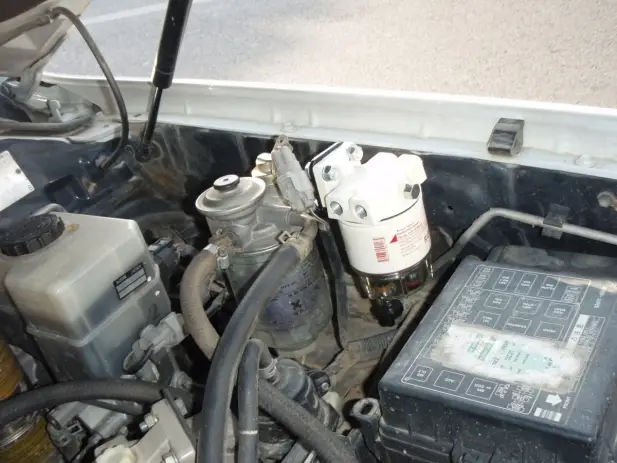 KIT DE MONTAGE N4 POUR PRE-FILTRE RACOR POUR TOYOTA HDJ100 / HZJ105 Quantité Limitée