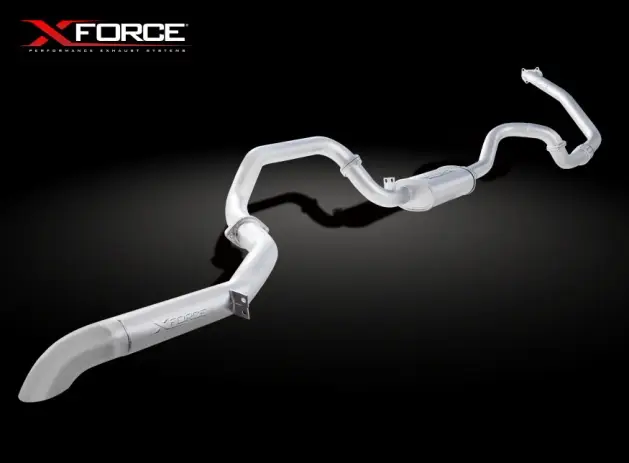 Retour Gratuit LIGNE ECHAPPEMENT COMPLETE APRÈS TURBO EN INOX POUR TOYOTA HDJ80 DE 1990 A 1998