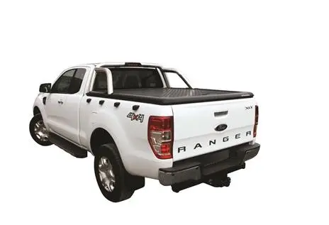 Prix Réduit TONNEAU COVER EN ALUMINIUM NOIR EXTRA CABINE POUR FORD RANGER A PARTIR DE 2012