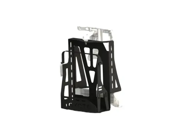 Haute Qualité PORTE JERRICAN POUR PORTE ARRIERE DE TOYOTA LAND CRUISER 78 POUR PARE CHOC ARRIERE F4X4