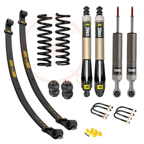 Quantité Limitée KIT SUSPENSION OME MT64 REHAUSSE +40MM LAMES PARABOLIQUE TARAGE +600kg