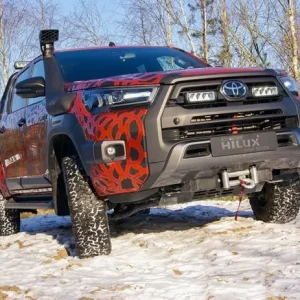 Expédié Aujourd’hui KIT ECLAIRAGE LED LAZER LONGUE PORTEE TRIPLE-R4 Gen2 BEACON AVEC INTEGRATION A LA CALANDRE POUR TOYOTA HILUX REVO INVINCIBLE X (2021+)