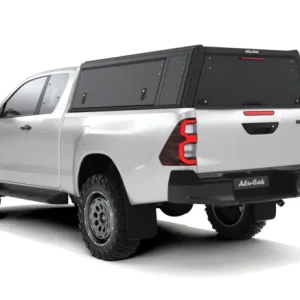 Produit De Marque HARDTOP ALU CAB EXPLORER GUARD POUR TOYOTA HILUX REVO EXTRA CABINE - ALUMINIUM STRIE NOIR