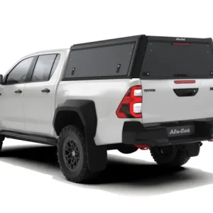 Prix Bas HARDTOP ALU CAB EXPLORER GUARD POUR TOYOTA HILUX REVO DOUBLE CABINE - ALUMINIUM LISSE NOIR