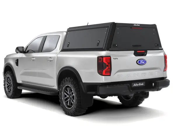 Bon Plan HARDTOP ALU CAB EXPLORER GUARD POUR FORD RANGER A PARTIR DE 2023 DOUBLE CABINE - ALUMINIUM LISSE NOIR