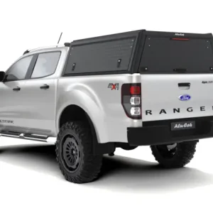 HARDTOP ALU CAB EXPLORER GUARD POUR FORD RANGER 2012-2022 DOUBLE CABINE - ALUMINIUM STRIE NOIR Petit Prix