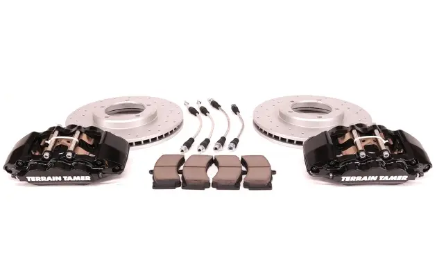 KIT FREIN AVANT GROS DIAMETRE 6 PISTONS TERRAIN TAMER POUR TOYOTA SERIE 7 AVEC ABS A PARTIR DE 2016 Usine Directe