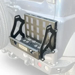Meilleur Choix PORTE-JERRICAN POUR BRAS PIVOTANT DE PARECHOCS ARRIERE RENFORCE POUR SUZUKI JIMNY - POSE INCLUSE