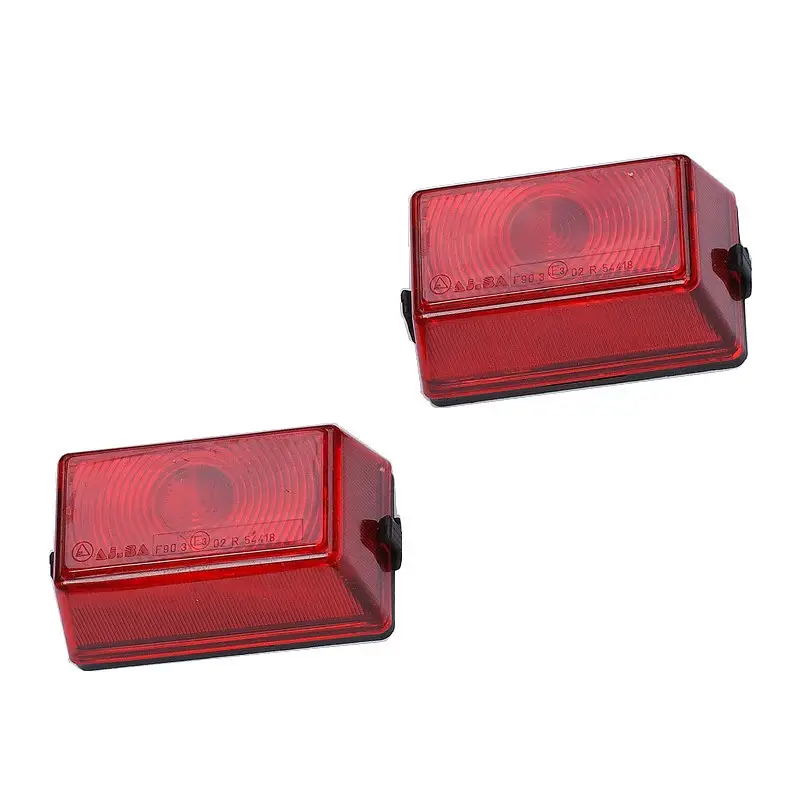 Jeu de 2 feux de position rouge Promotion
