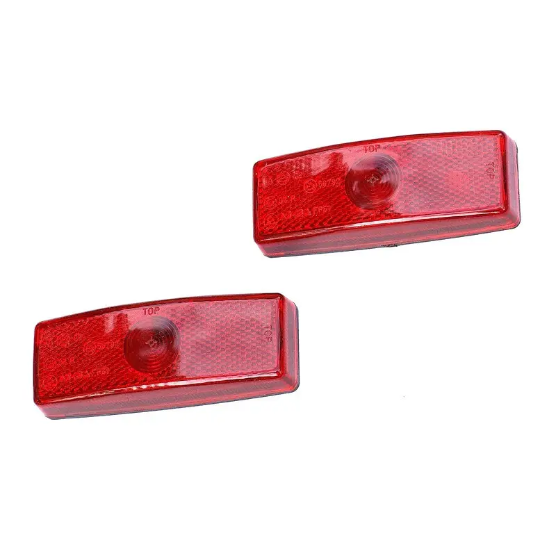 Jeu de 2 feux de position rouge 112x40 mm Commande En Gros
