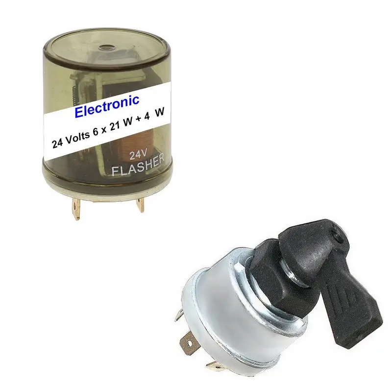 Offre Du Jour Kit de clignotement pour tracteurs agricoles anciens en 24 Volts