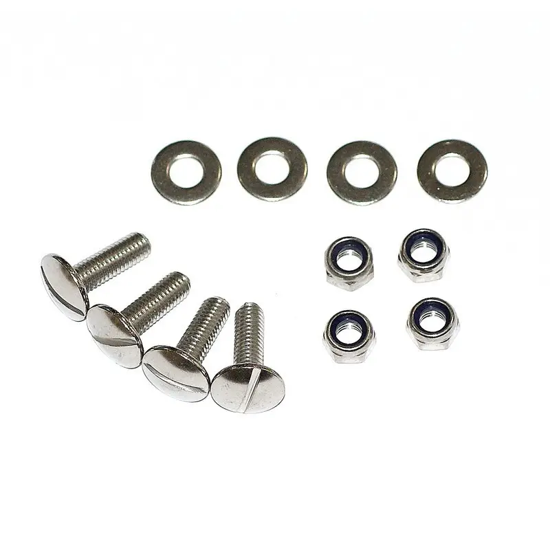 Kit de boulonnerie inox pour fixation de plaque de porte-bagage pour PEUGEOT 103 MVL Offre Du Jour