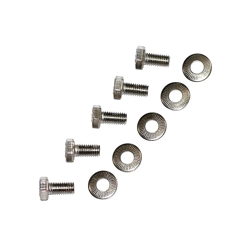Kit de visserie inox pour fixation couronne de PEUGEOT 103 MVL Achetez Aujourd’hui