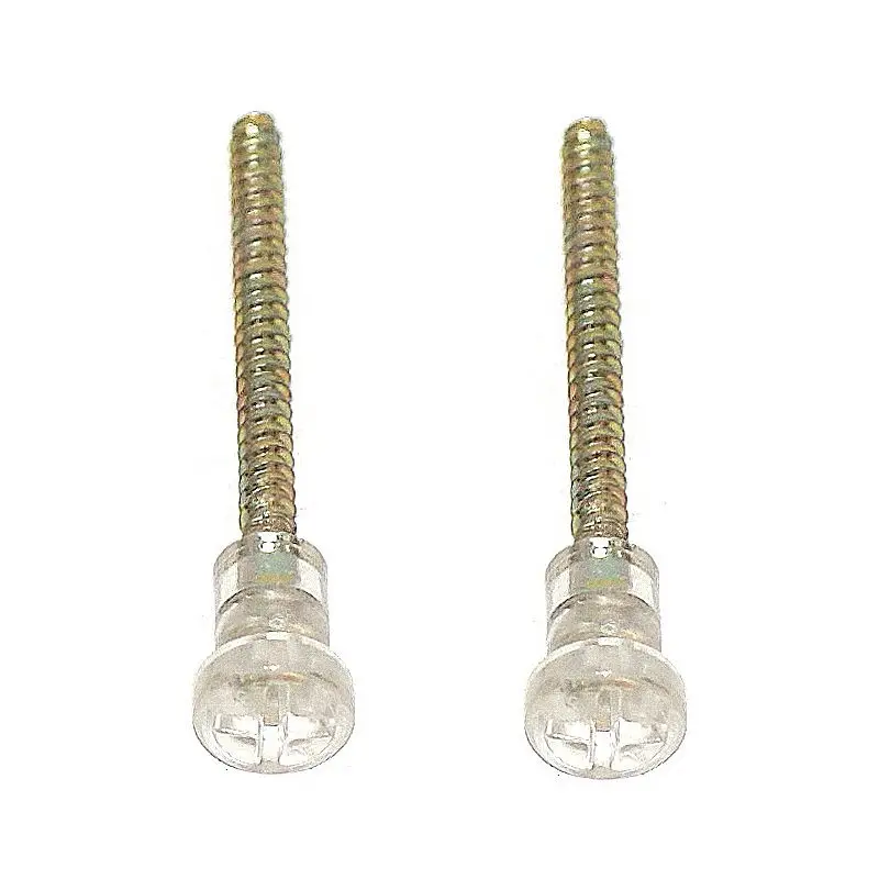 Jeu de 2 vis à tête plastique cristal pour feux de voiture Italienne Petit Prix