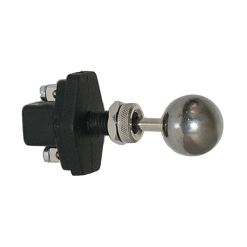 Livraison Gratuite Interrupteur à tirette avec bouton boule inox