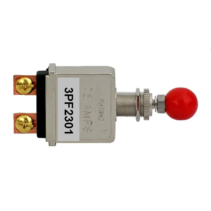 Jusqu’à Épuisement Des Stocks Interrupteur à tirette de WARNING avec bouton boule rouge