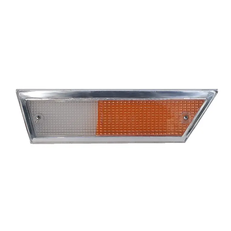 Cabochon de feu avant droit bicolore avec bord chromé de Citroën GS Promotion