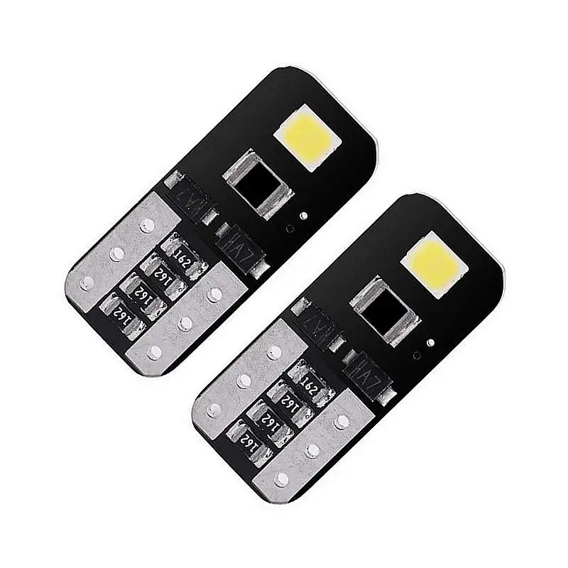 Jeu de 2 lampes LED pour veilleuse à culot T10 Prix Promo
