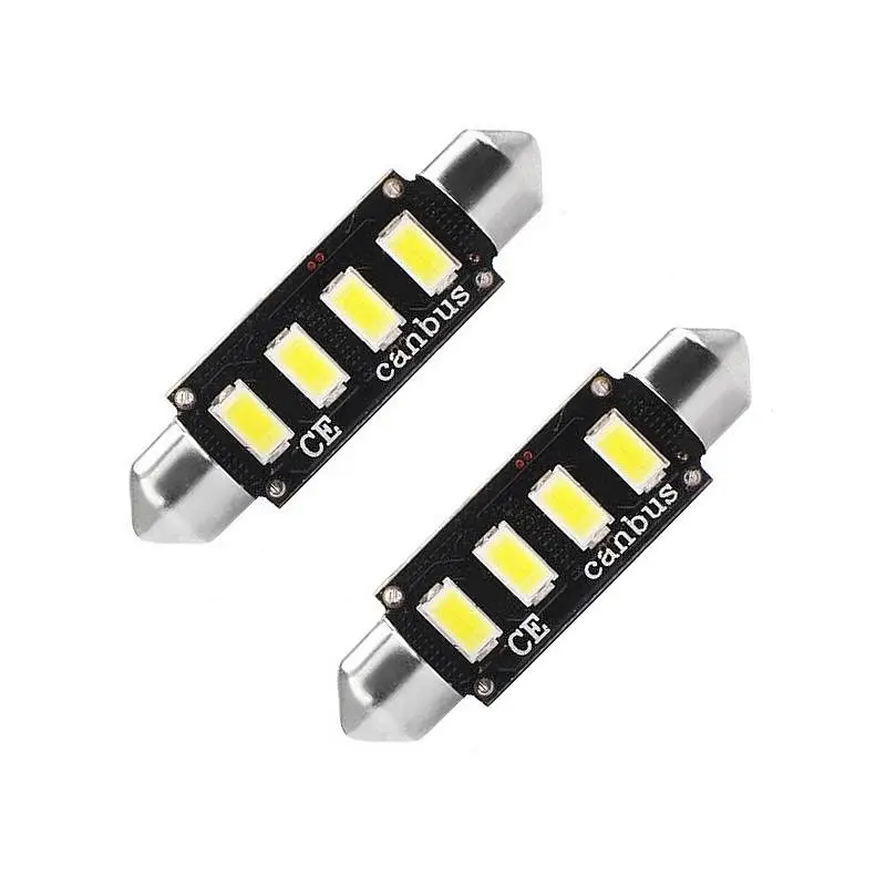 Remise Jeu de 2 lampes LED navette CANBUS 10x42