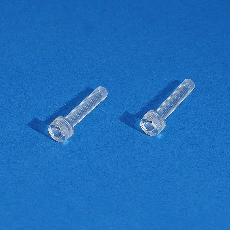 Jeu de 2 vis plastique cristal M5x25 pour feux de voitures Italiennes Commande En Gros