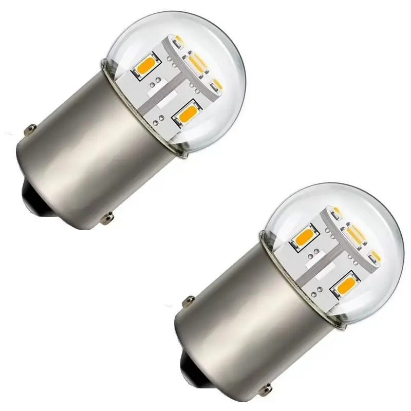 Jeu de 2 lampes LED 6 Volts équivalent 21 Watts Dernier Modèle