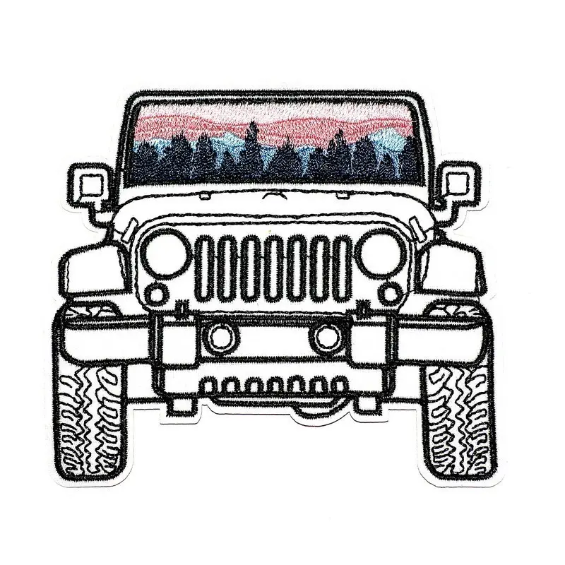 Dernière Chance Ecusson brodé "JEEP LOISIRS"