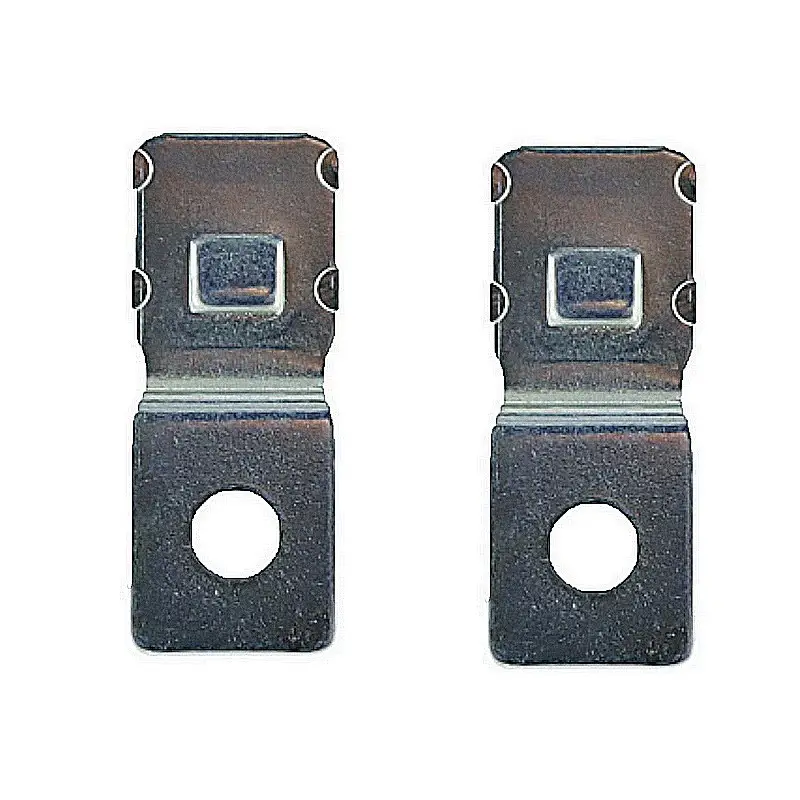 Jeu de 2 pattes de fixation standard pour relais et centrales clignotantes Meilleur Prix