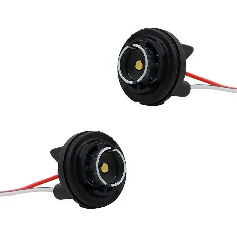 Vente Flash Jeu de 2 porte-lampes standard pour lampes à culot BA15S