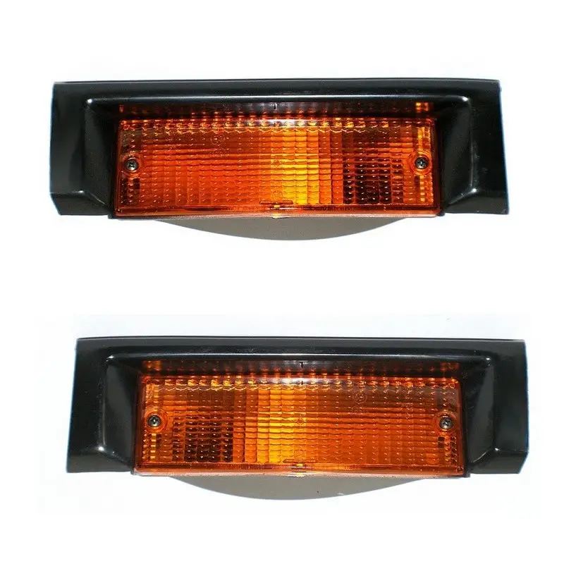 Acheter Direct Jeu de 2 feux clignotant ambre standard pour encastrement dans le pare-choc