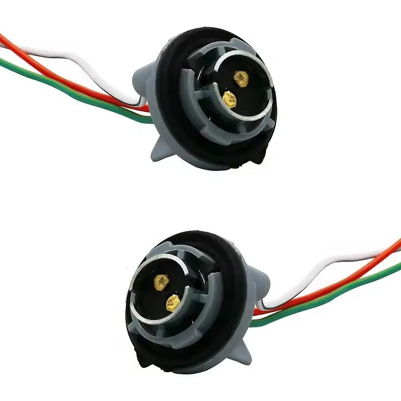 Jeu de 2 porte-lampes standard pour lampes à culot BAY15D Nouvelle Collection
