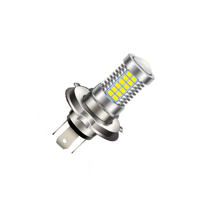 Réduction Lampe H4 LED en 6 Volts avec lentille pour la fonction Code
