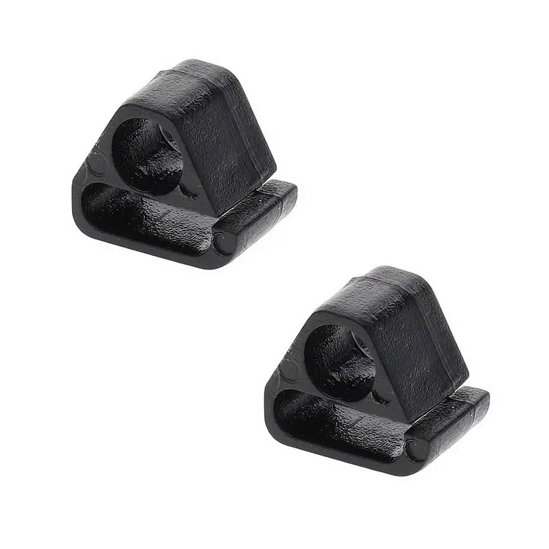 Jeu de 2 clips pour installation gicleurs sur bras d'essuie-glace de 12x4 mm Seulement Aujourd’hui