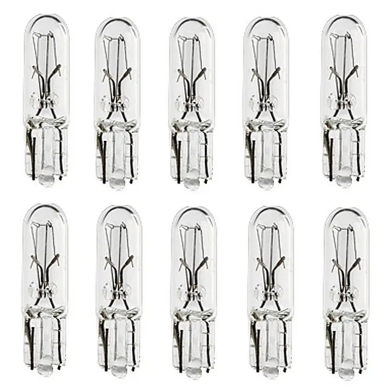 Boite de 10 lampes Wedge Base T5 24 Volts 1 Watt Prix Réduit
