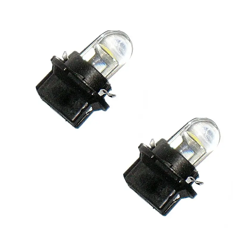 Jeu de 2 douilles T10 équipées LED pour plafonniers Dernière Chance