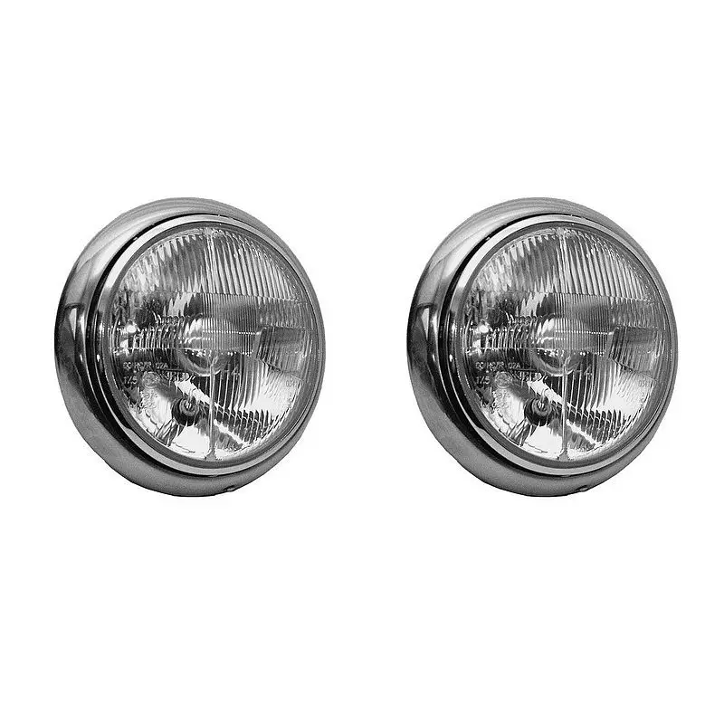 Livraison Gratuite Jeu de 2 phares complets pour AUSTIN MINI MOKE