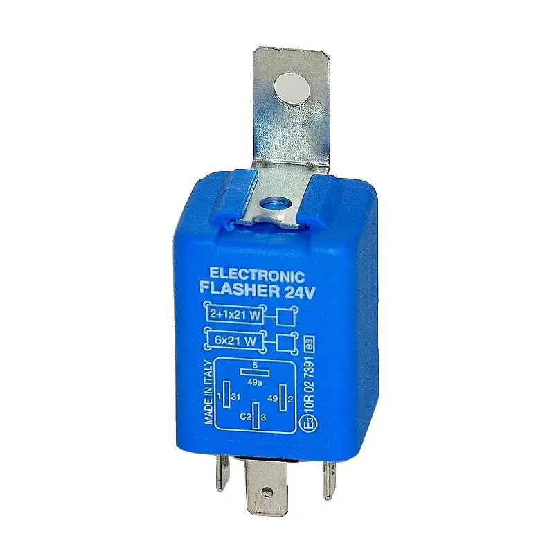 Centrale clignotante 24 Volts 4 broches DIN pour camions anciens Achat Immédiat