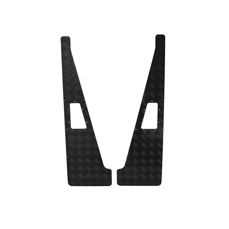 Expédié Aujourd’hui Protections d'ailes noires alu 2 mm pour Defender