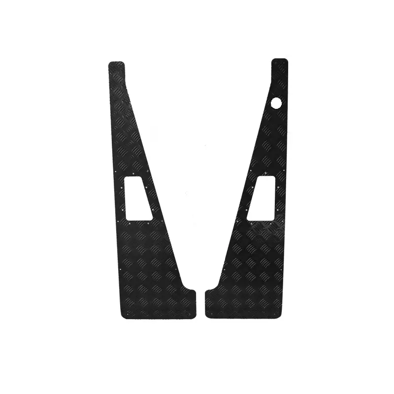 Protections d'ailes noires alu renforcées 3mm pour Defender Satisfait Ou Remboursé