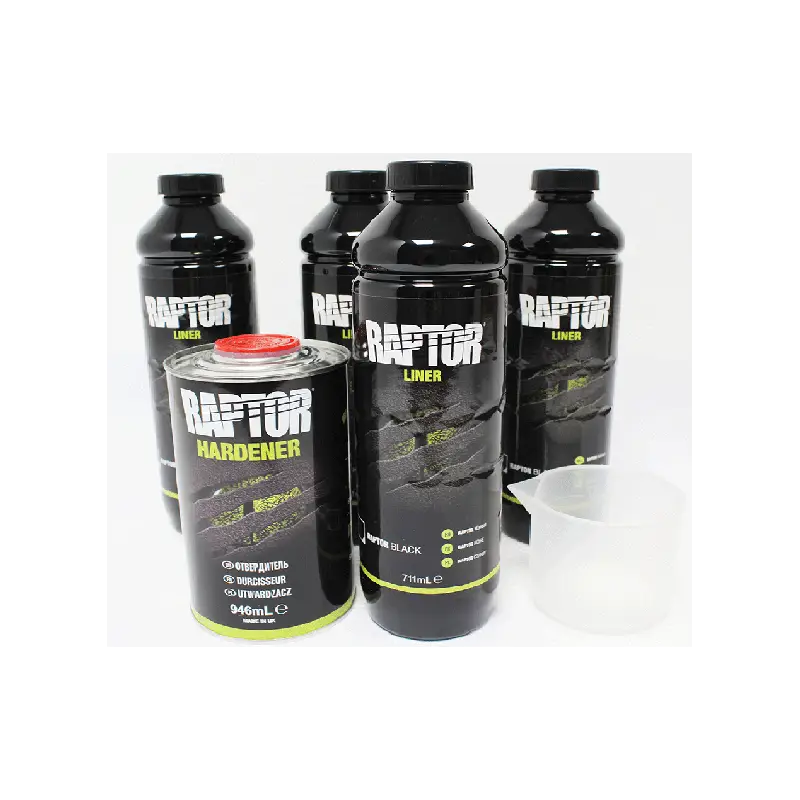 Prix Choc KIT PEINTURE DE PROTECTION UPOL RAPTOR NOIRE