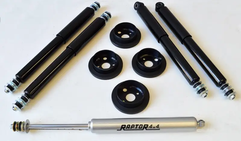 Kit de suspension +2.5cm pour Defender, Discovery et Range Rover Classic Nouvel Arrivage