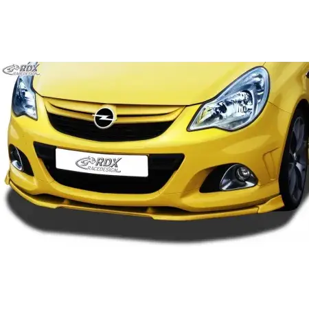 Super Prix Lame de Pare-chocs Avant RDX VARIO-X OPEL Corsa D Facelift OPC 2010+ (Adapté à OPC et Cars avec OPC Frontbumper)